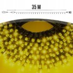 EXTRALINK LAMPKI ŚWIATEŁKA CHOINKOWE 500LED ZEWNĘTRZNE WEWNĘTRZNE BIAŁE CIEPŁE 35M - imagine 5