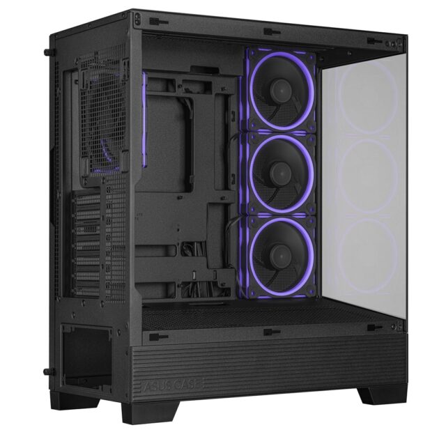 ASUS A31 Plus TG ARGB BLACK Midi Tower - imagine 7