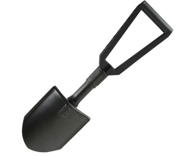 M-Tac Folding shovel with olive green cover - imagine 8