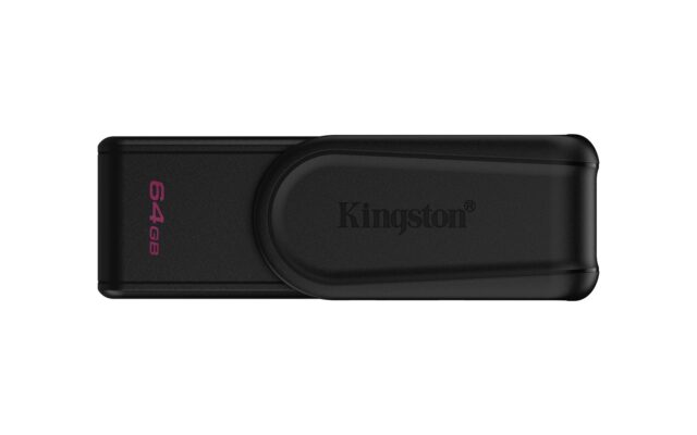 Kingston Technology DataTraveler 64GB Portable USB 3.2 Gen 1 Exodia S (Black/Black) - imagine 2