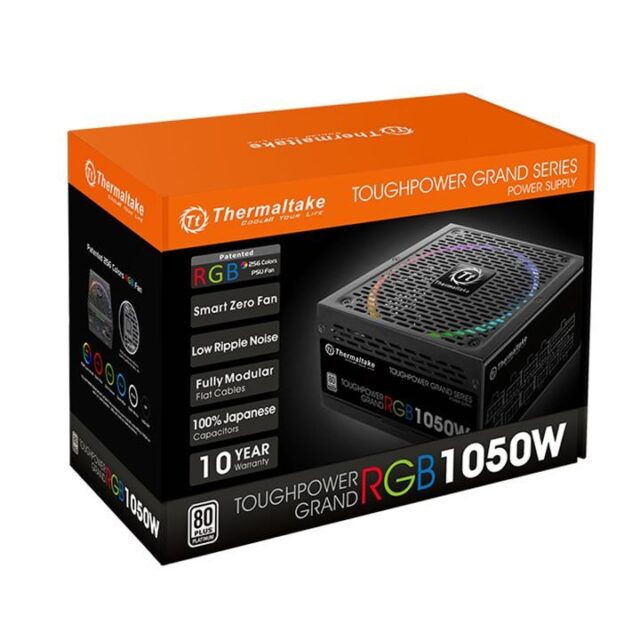 Thermaltake Toughpower Grand RGB 1050W Platinum power supply unit ATX Black - imagine 5