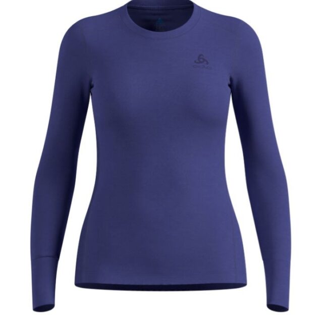 Odlo BL TOP crew neck l/s MERINO 200 long-sleeved thermal underwear  size S  blue - imagine 3
