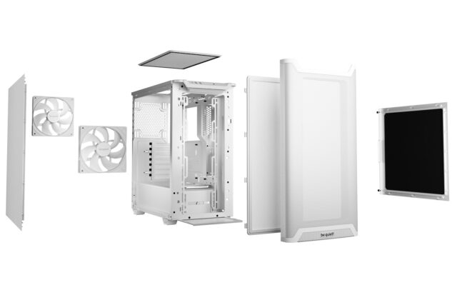 be quiet! PURE BASE 501 Airflow White Midi Tower - imagine 4