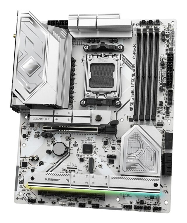 Asrock B850 Steel Legend WiFi AMD B850 Socket AM5 ATX - imagine 5