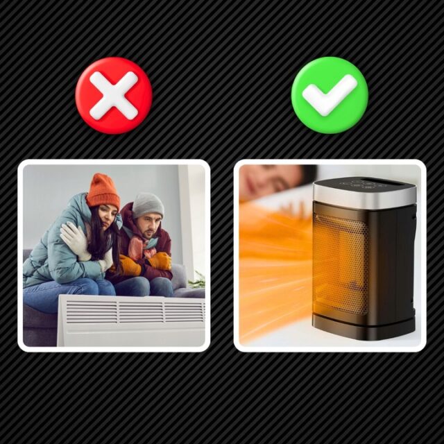 EXTRALINK GRZEJNIK ELEKTRYCZNY KOLUMNOWY CERAMICZNY FARELKA 1500W PILOT LED - imagine 6