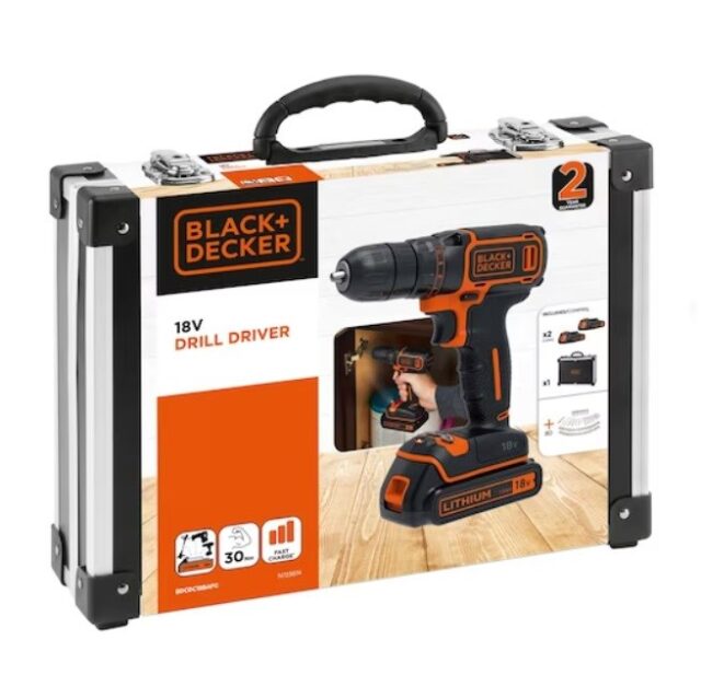 BLACK+DECKER 18V drill/driver BDCDC18BAFC-QW - imagine 10