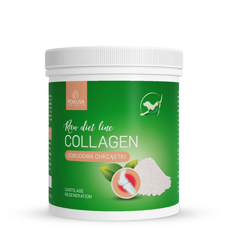 cps-14237be23b411e47be31309f5348d8d6-2026-01-17-13-24-29 Pokusa Raw Diet Line Collagen 200g - imagine 1