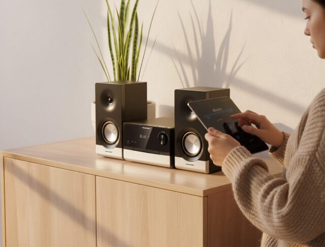 Mikrowieża BLAUPUNKT MS40.2BT  czarny - imagine 4