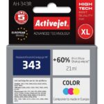 Activejet AH-343R Ink (replacement for HP 343 C8766EE; Premium; 21 ml; color)