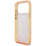 Case Guess IML Peony Dot MagSafe for  iPhone 17 Pro Max orange - imagine 7