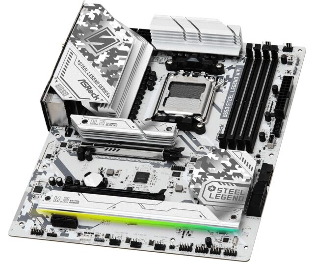 Asrock B650 STEEL LEGEND WIFI motherboard - imagine 2