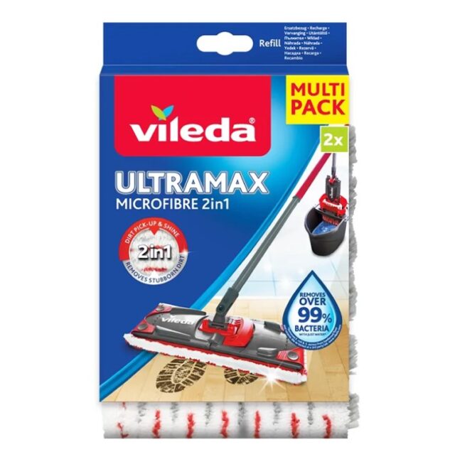 Mop Refill Vileda Ultramax and Ultramat TURBO 2pc(s) - imagine 2