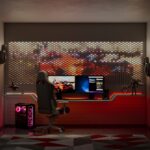 Twinkly Matrix - 500 RGB LED Pearl-shaped lights  clear wire  1.7x7.8ft F-plug type - imagine 8