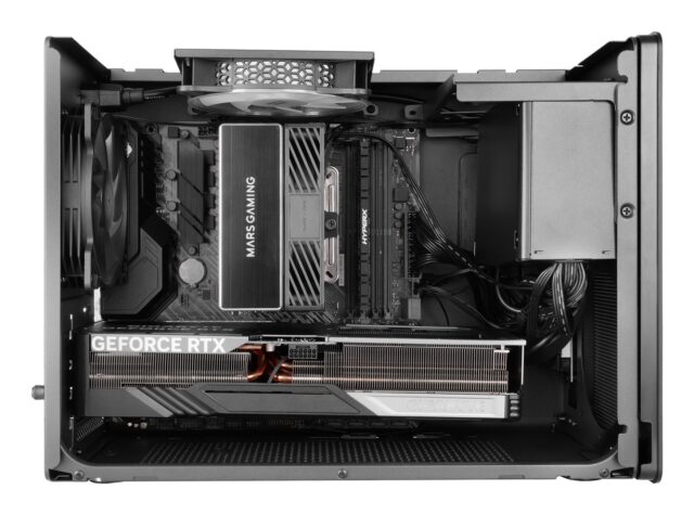 Mars Gaming MC-XPRO Mini Tower Black - imagine 3