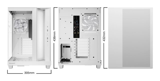 be quiet! Light Base 500 LX White Midi Tower - imagine 3