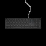 DELL KB216 keyboard USB QWERTY US International Black