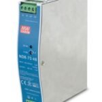 PLANET PWR-75-48 power supply unit 75 W Blue  Grey