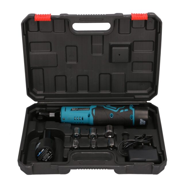 EXTRALINK POWERLINK KLUCZ UDAROWY AKUMULATOROWY BEZSZCZOTKOWY GRZECHOTKA 2x AKUMULATOR - imagine 8