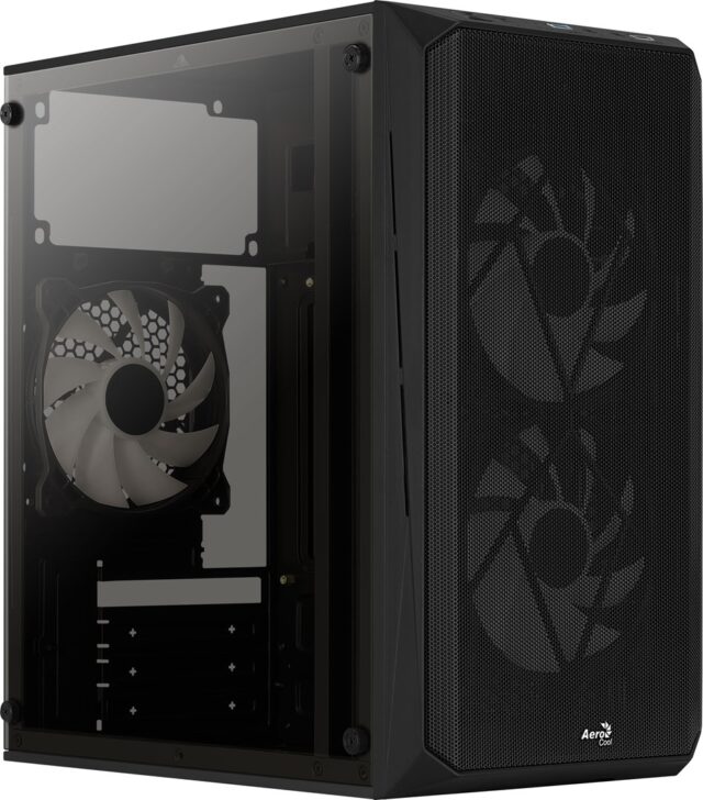 Aerocool CS107V2 computer case Mini Tower Black - imagine 6