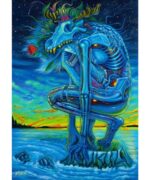 Puzzle Good Loot Imagination - Kamil Jakóbczak: White Wolf 1000 pc(s) - imagine 2