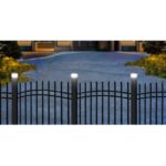 GreenBlue GB128 LED Fence Post Solar Lamp 100*100 with Dusk Sensor - imagine 6