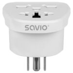 Savio AP-07 power adapter/inverter Universal 2500 W White