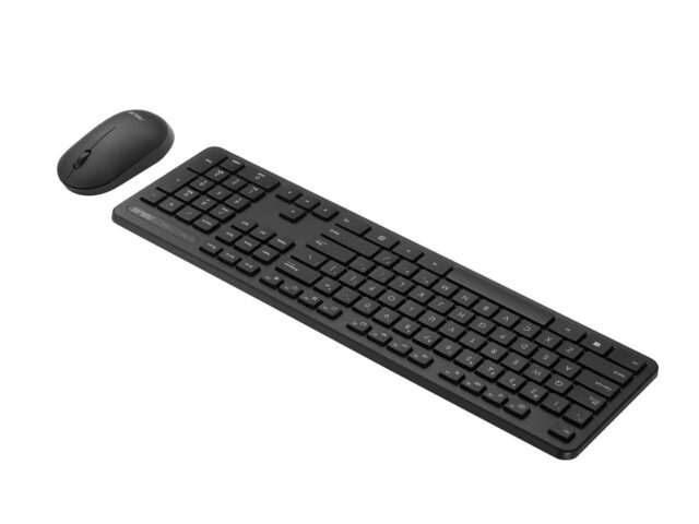 ASUS CW100 keyboard Mouse included Universal RF Wireless QWERTY US English Black - imagine 4