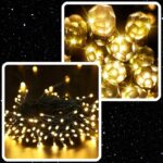 EXTRALINK LAMPKI ŚWIATEŁKA CHOINKOWE 500LED ZEWNĘTRZNE WEWNĘTRZNE BIAŁE CIEPŁE 35M - imagine 2