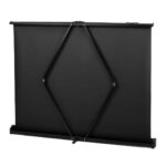 Maclean MC-961 Portable Projection Screen Compact 45  4:3 Free-Standing Office Cinema - imagine 2