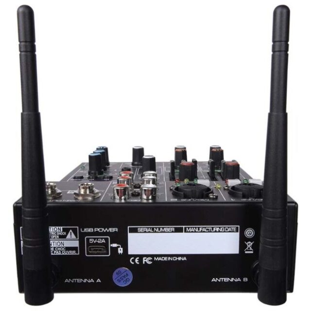 DNA MIXMIC 2 - set (USB audio mixer + 2 wireless microphones) - imagine 4