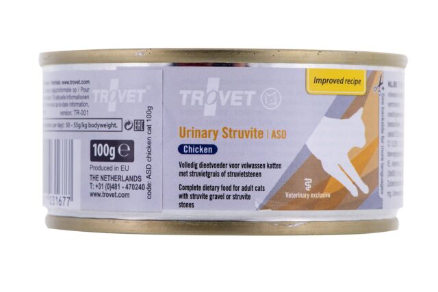 TROVET ASD Urinary Struvite with chicken - wet cat food - 100 g - imagine 3