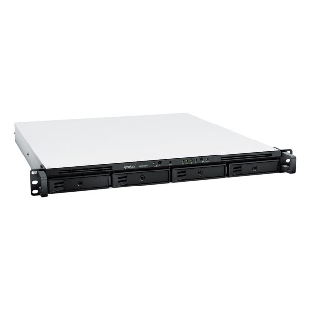 Synology RackStation RS822RP+ NAS/storage server Rack (1U) Ryzen Embedded V1500B 2 GB DDR4 0 TB DiskStation Manager Grey - imagine 6
