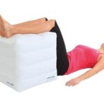 Inflatable cube to the legs