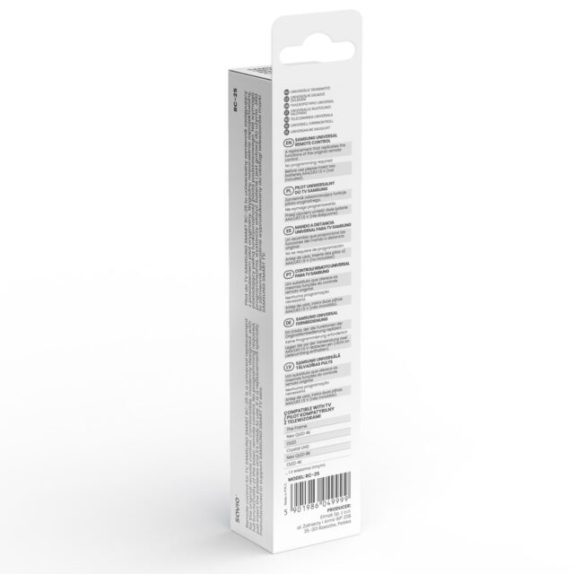 Savio rc-25 remote control IR Wireless TV Press buttons - imagine 3