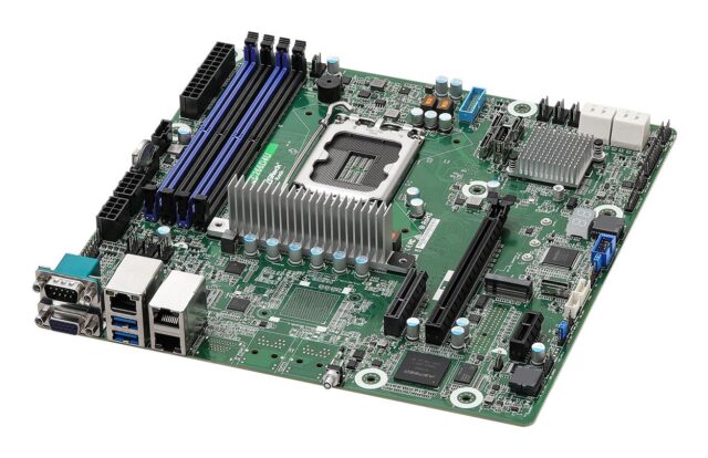 Asrock EC266D4U motherboard Intel C266 LGA 1700 micro ATX - imagine 2