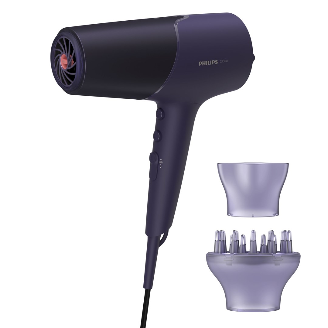 cps-16510ee230cff66ee54dd4fcb8b94c61-2026-01-18-06-51-19 Philips 5000 series BHD514/00 hair dryer 2300 W Violet - imagine 1