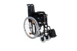 Steel wheelchair RF-1 Cruiser Black 48cm - imagine 7