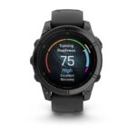Garmin Fenix E 3.3 cm (1.3 ) AMOLED 47 mm Digital 416 x 416 pixels Touchscreen Black Wi-Fi GPS (satellite) - imagine 7