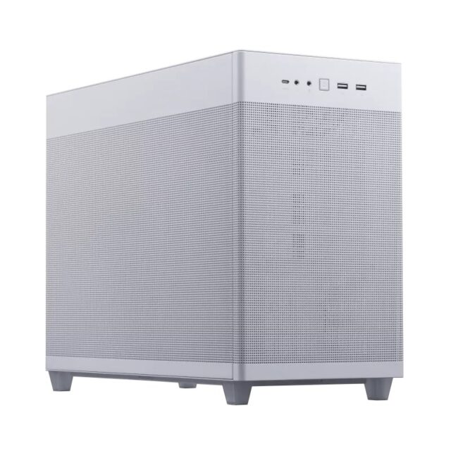 Asus AP201 Prime Case TG white PC case - imagine 3