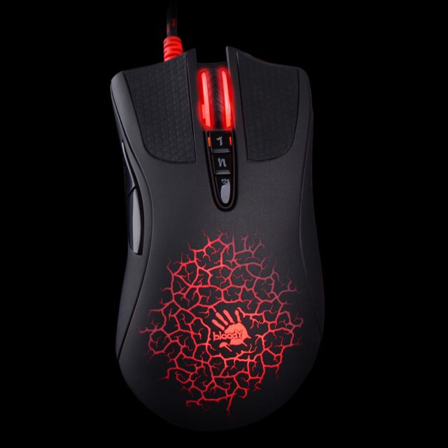 BLOODY A90 mouse Gaming Right-hand USB Type-A Optical 6200 DPI - imagine 5