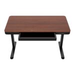 Activejet desk with electric height adjustment 140x70 ET119W-C black/walnut - imagine 15