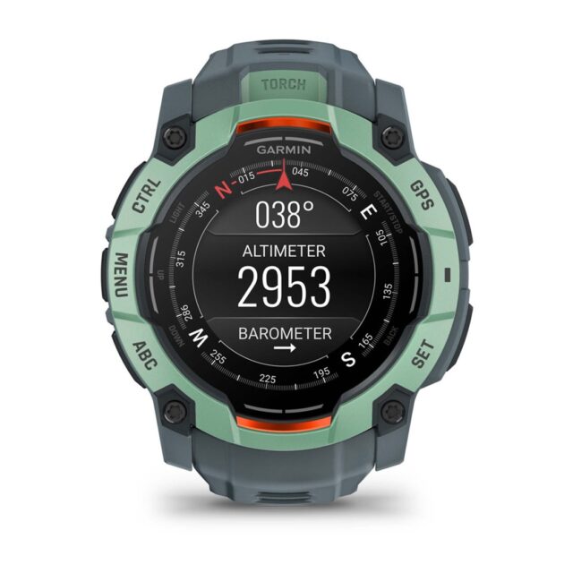 Garmin Instinct 3 AMOLED 3.3 cm (1.3 ) 50 mm Digital 416 x 416 pixels Touchscreen Green GPS (satellite) - imagine 3