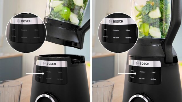 Bosch Serie 6 MMB6652B blender 2 L Tabletop blender 1800 W Black - imagine 13
