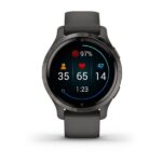 Garmin Venu 2S 2.79 cm (1.1 ) AMOLED 40 mm Digital 360 x 360 pixels Touchscreen Graphite Wi-Fi GPS (satellite)