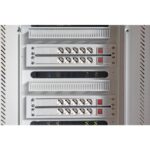 Techly Ventilated Charging Station Trolley 30 Notebook or Smartphone Black/Grey - imagine 8