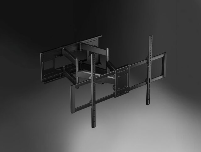 Gembird WM-120ST-01 TV mount/stand 3.05 m (120 ) Black - imagine 9