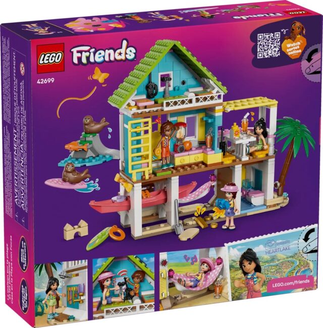 LEGO Friends 42699 Domek na plaży i foki - imagine 2