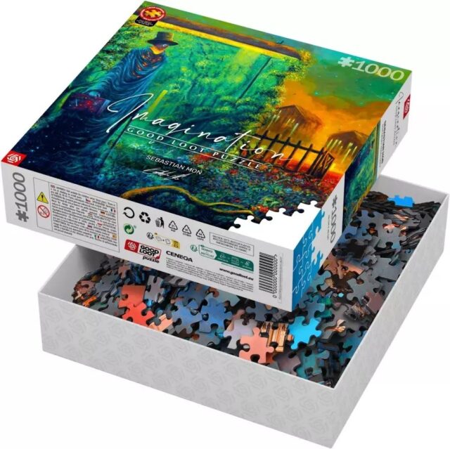 Puzzle Good Loot Imagination - Sebastian Moń: Stationary Traveller II 1000 pc(s) - imagine 6