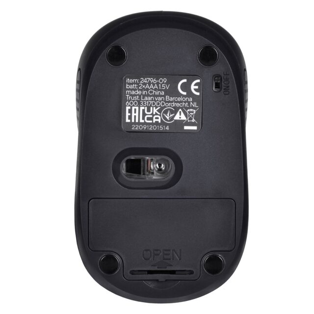 Trust Primo mouse Travel Ambidextrous RF Wireless Optical 1600 DPI - imagine 9