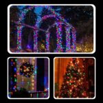 EXTRALINK LAMPKI CHOINKOWE ŚWIĄTECZNE 100LED OZDOBNE MULTIKOLOR NA BATERIE 10,5M - imagine 9